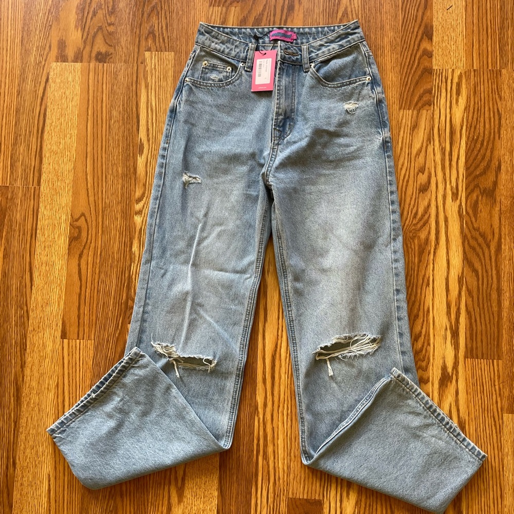 NWT Edikted Lori High-Rise Jeans